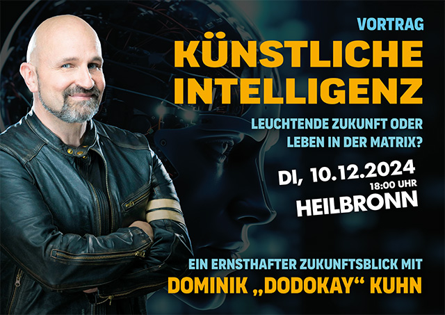 Dominik Kuhn Vortrag Künstliche Intelligenz Heilbronn