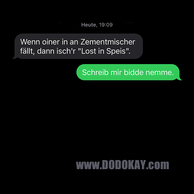 Dodokay Lost in Space Zementmischer